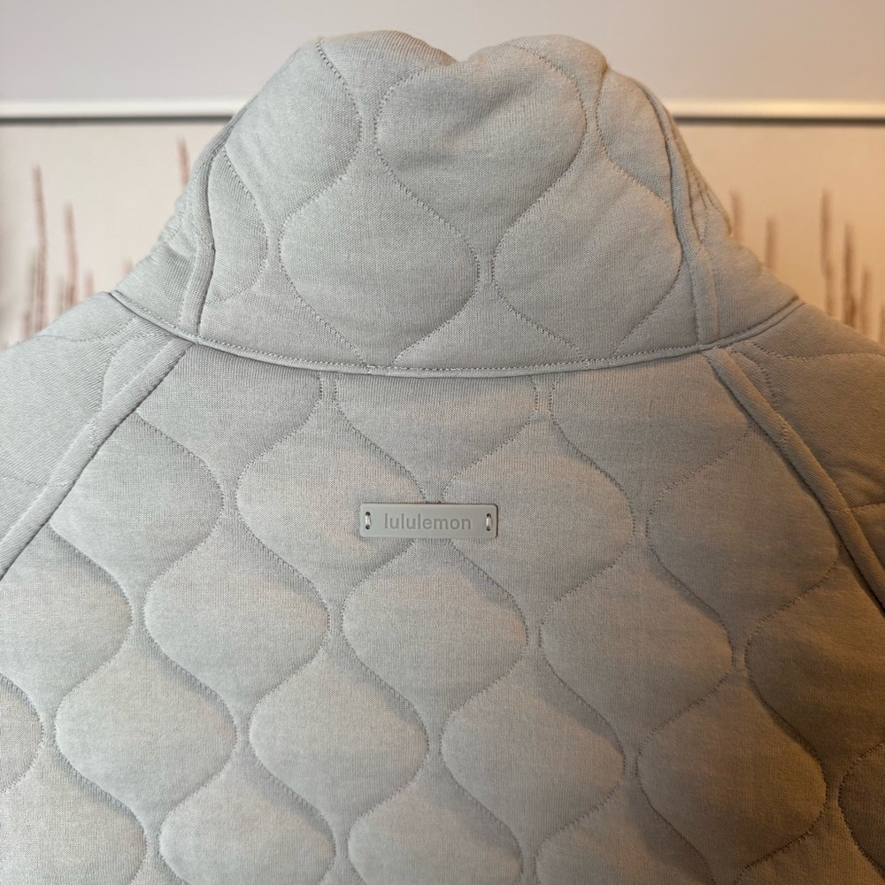Lululemon Scuba Oversized Quilted Half Zip XS - Picture 4 of 5